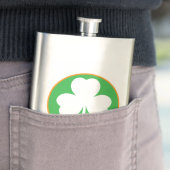 Flasque Chance de l'Irlandais Trèfle (En situation)
