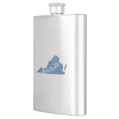 Flasque Charlottesville Virginia Wood Plaque (Gauche)