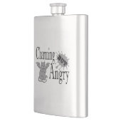 Flasque Charming mais en colère petit chat diable drôle ci (Gauche)