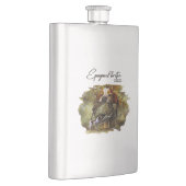 Flasque Chasse à la bécasse avec Bretagne Spaniel (Droite)