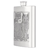 Flasque Chat, Artiste inconnu (Gauche)