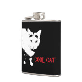 FLASQUE CHAT COOL (Gauche)