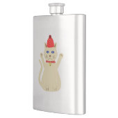 Flasque Chat de Noël mignon (Gauche)