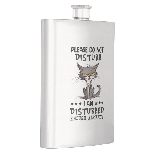 Flasque Chat dérangé (Droite)