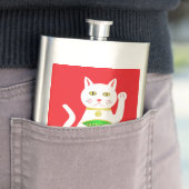Flasque Chat Oriental Lucky (En situation)