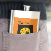Flasque Château hanté Halloween Custom Classic Flask (En situation)