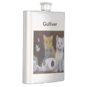 Flasque Chatons Joueurs (Droite)