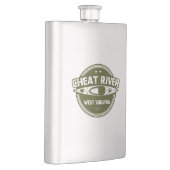 Flasque Cheat River, Virginie-Occidentale (Droite)