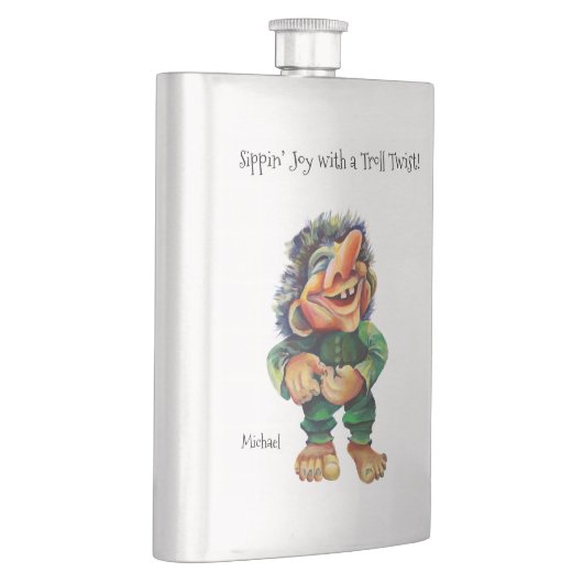 Flasque Cheeky Christmas Troll et Tree Delight (Droite)