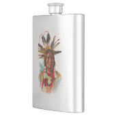 Flasque Chef de Sioux de Blackfoot : Beaucoup de klaxons (Gauche)
