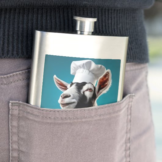 Flasque Chef Goat (En situation)