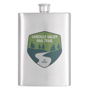 Flasque Chemin de fer de la vallée de Lamoille Vermont