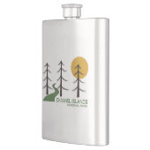 Flasque Chemin du parc national des Îles-de-la-Manche (Gauche)