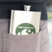 Flasque Chemin Erie Canalway (En situation)