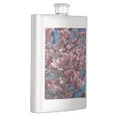 Flasque Cherry Blossoms et Blue Sky Spring Floral (Droite)