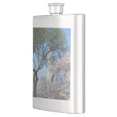 Flasque Cherry Blossoms et le monument de Washington à DC (Gauche)