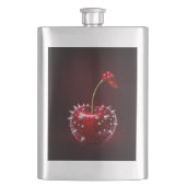 Flasque Cherry Rock Style Stainless Steel Flask (devant)