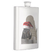 Flasque Cheval avec Santa Hat (Droite)