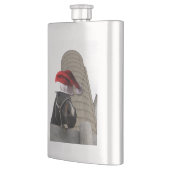 Flasque Cheval avec Santa Hat (Gauche)