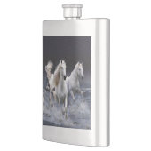 Flasque Chevaux à lancer l'oreiller (Gauche)