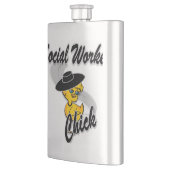 Flasque Chick ouvrier social #4 (Gauche)