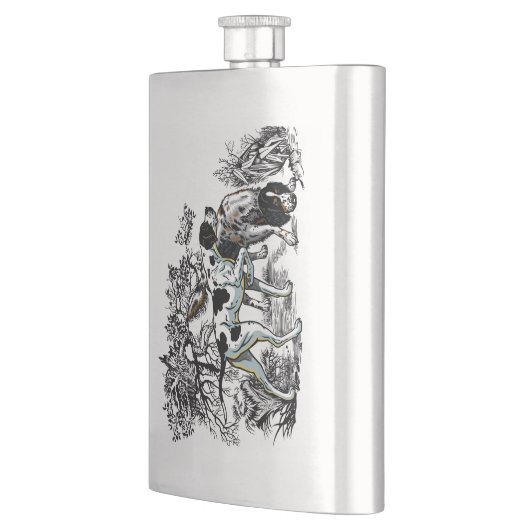 Flasque chiens de chasse (Gauche)