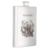 Flasque Chiens de chasse polyvalents (Droite)