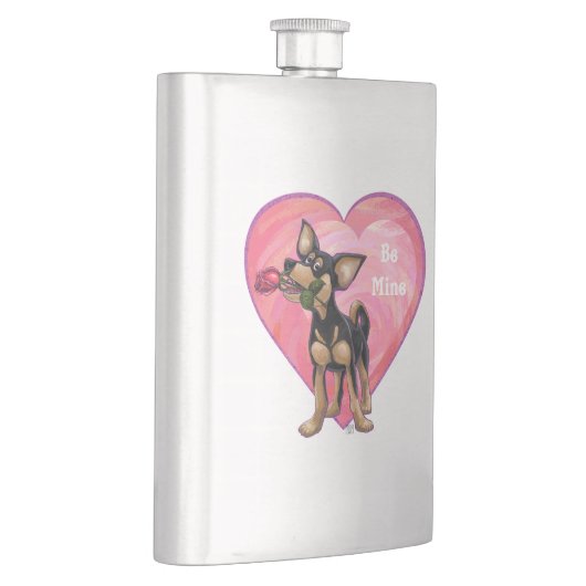 Flasque Chihuahua Saint-Valentin (Droite)