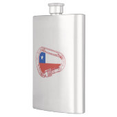 Flasque Chili Drapeau Escalade carabiner (Gauche)