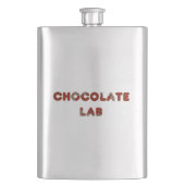 Flasque choc laboratoire canadien-Drapeau de nom (devant)