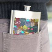 Flasque Chouette dans la couronne (En situation)