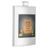 Flasque Chouette orange d'automne (Droite)