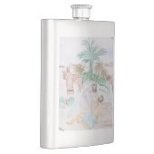 Flasque Christian Artwork Le bon samaritain (Droite)