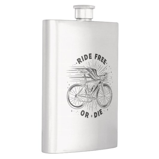 Flasque Circuler En Vélo Libre Ou Mourir (Droite)
