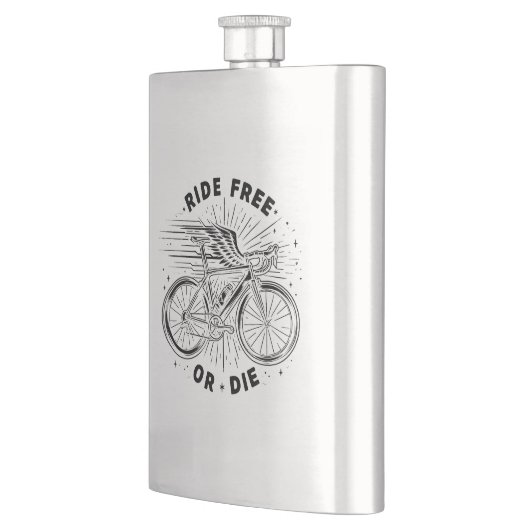 Flasque Circuler En Vélo Libre Ou Mourir (Gauche)