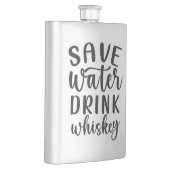 Flasque Citations sur l'alcool (Droite)