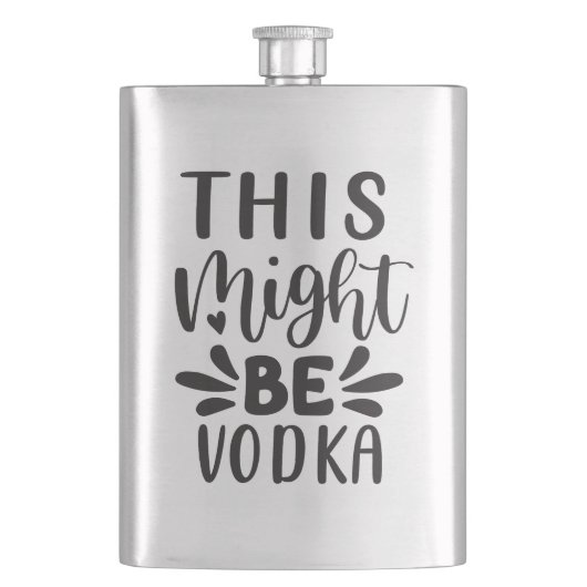 Flasque Citations sur l'Alcool (devant)