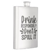 Flasque Citations sur l'alcool (Droite)
