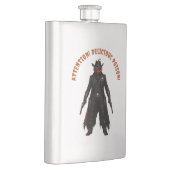 Flasque Citrouille sinistre Sheriff Cowboy Jack-o'-Lantern (Droite)