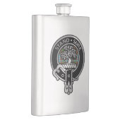 Flasque Clan Anderson Crest & Tartan Flask (Droite)