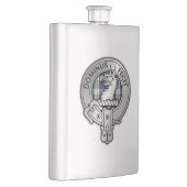 Flasque Clan Baird Crest & Robe Tartan (Droite)