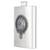 Flasque Clan Campbell Crest & Tartan (Gauche)