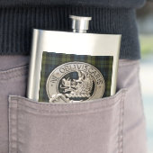 Flasque Clan Campbell Crest & Tartan (En situation)