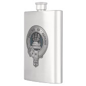 Flasque Clan Ferguson Crest & Tartan Flask (Gauche)