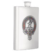Flasque Clan Fraser de Lovat Crest & Tartan (Droite)