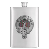 Flasque Clan Fraser de Lovat Crest & Tartan (devant)
