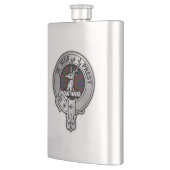 Flasque Clan Fraser de Lovat Crest & Tartan (Gauche)