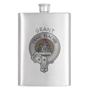 Flasque Clan Grant Crest & Tartan