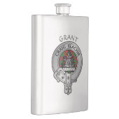 Flasque Clan Grant Crest & Tartan (Droite)