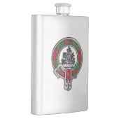 Flasque Clan Grant Crest & Tartan Flask (Droite)